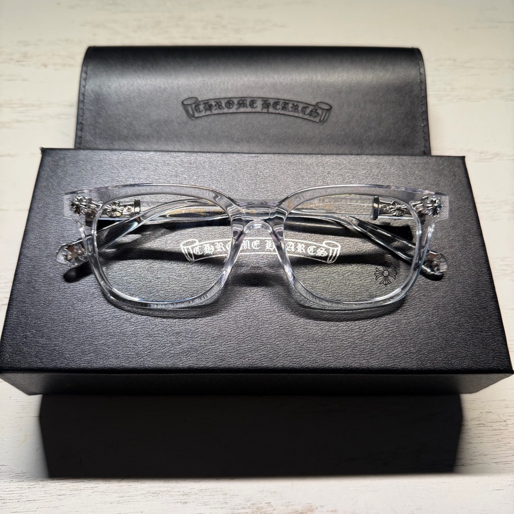 Chrome Hearts Clear Glasses